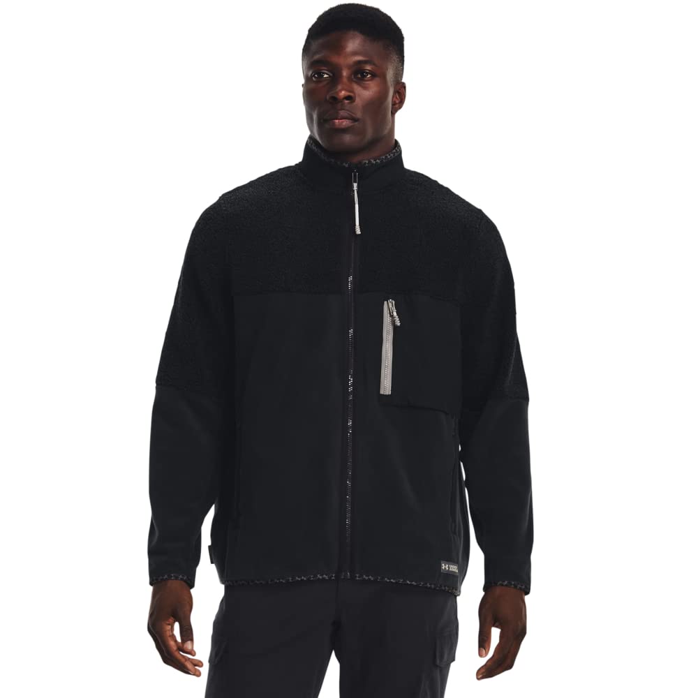 Under Armour Men's Polartec Maxx Full Zip Jacket, (001